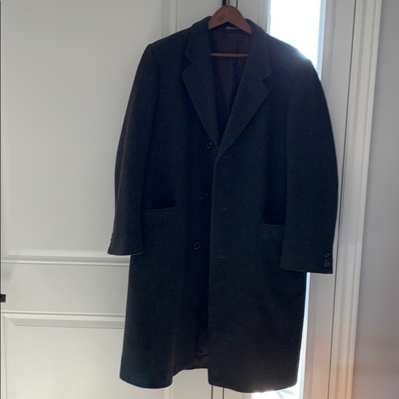 Wool and Cashmere Overcoat - Picture 3 of 4